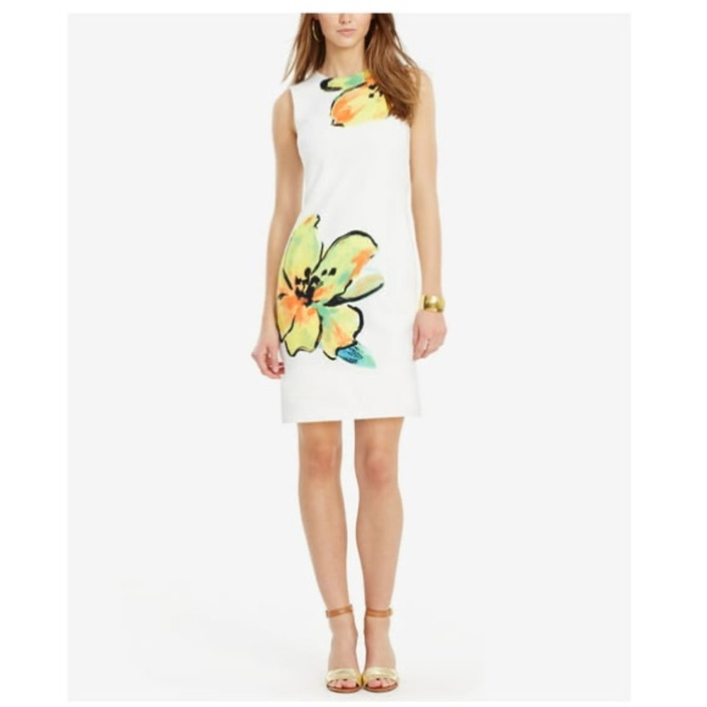 Ralph Lauren Floral Sheath Dress (0)